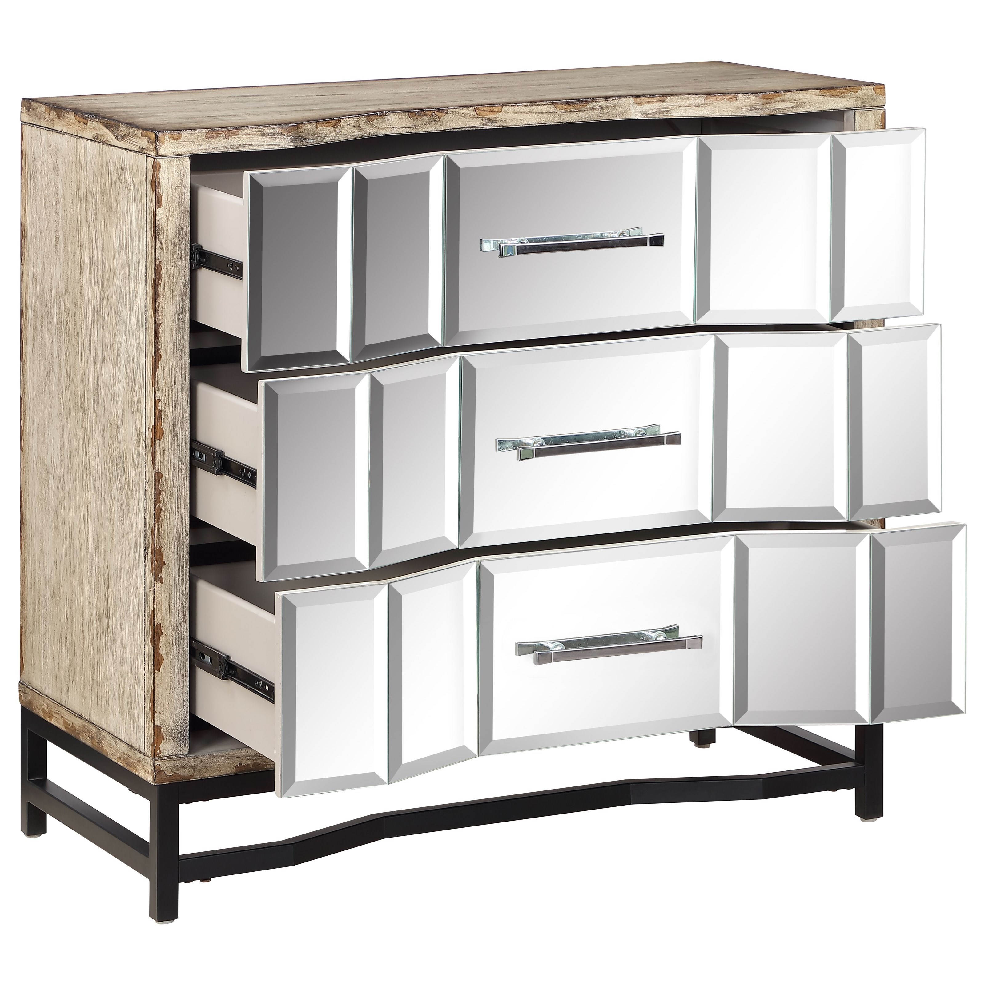 Coast to Coast Imports Coast to Coast Accents Contemporary Three Drawer